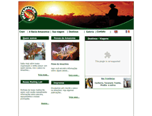 Tablet Screenshot of pescamazon.com.br